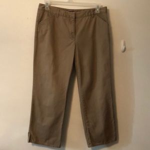 J Crew slacks Brown size 10 favorite Fit